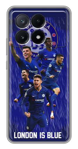 Чехол с печатью "London is Blue" для Xiaomi POCO X6 Pro (5G)