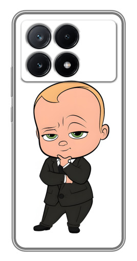 Чехол с картинкой "Маленький Босс" для Xiaomi POCO X6 Pro (5G)