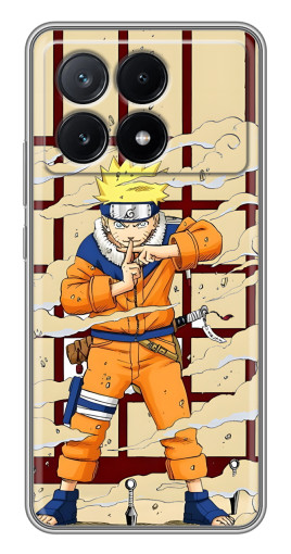Силиконовый чехол с изображением "naruto uzumaki" для Xiaomi POCO X6 Pro (5G)