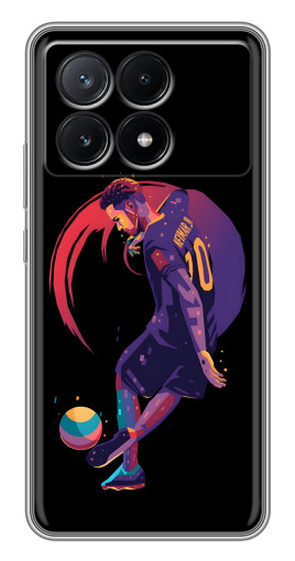 Чехол с печатью "Неймар Финты" для Xiaomi POCO X6 Pro (5G)