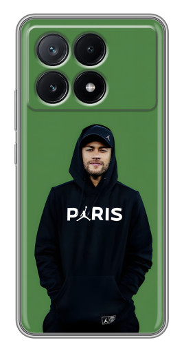Чехол с картинкой "Неймар Paris" для Xiaomi POCO X6 Pro (5G)
