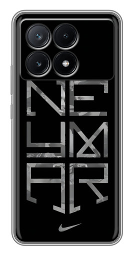 Чехол с принтом "Neymar nike" для Xiaomi POCO X6 Pro (5G)