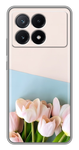 Чехол с печатью "Нежные тюльпаны" для Xiaomi POCO X6 Pro (5G)