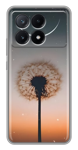 Чехол с картинкой "Ночной одуванчик" для Xiaomi POCO X6 Pro (5G)