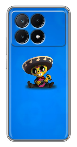 Чехол с печатью "Poco с гитарой" для Xiaomi POCO X6 Pro (5G)