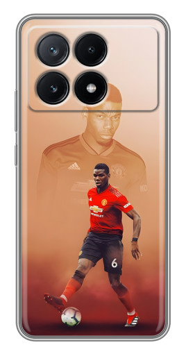 Чехол с печатью "Pogba с Манчестера" для Xiaomi POCO X6 Pro (5G)