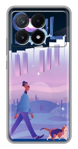 Силиконовый чехол с изображением "Постер к мультику" для Xiaomi POCO X6 Pro (5G)