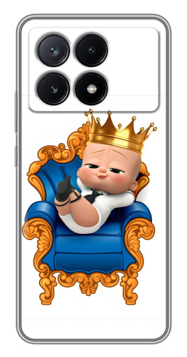 Чехол с картинкой "Ребенок Король" для Xiaomi POCO X6 Pro (5G)