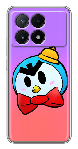 Чехол с печатью "С бабочкой" для Xiaomi POCO X6 Pro (5G)