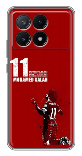 Силиконовый чехол с изображением "Salah 11" для Xiaomi POCO X6 Pro (5G)