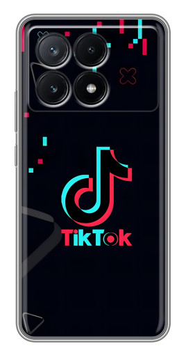 Силиконовый чехол с изображением "Стиль TikTok" для Xiaomi POCO X6 Pro (5G)