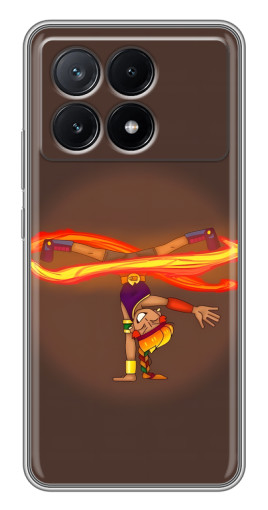Чехол с печатью "Танцующая Амбер" для Xiaomi POCO X6 Pro (5G)