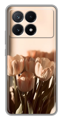 Чехол с картинкой "Тюльпаны на солнце" для Xiaomi POCO X6 Pro (5G)