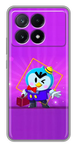 Чехол с печатью "Яркий пингвин" для Xiaomi POCO X6 Pro (5G)