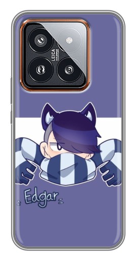 Чехол с картинкой "Edgar Brawl Stars" для Xiaomi 14 Pro