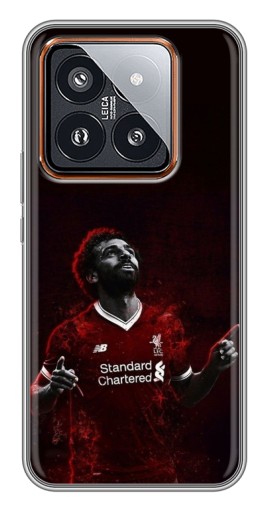 Силиконовый чехол с изображением "Салах с Ливерпуля" для Xiaomi 14 Pro