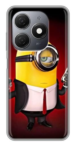 Чехол с картинкой "Агент Миньон" для TECNO Spark 20