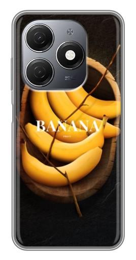Чехол с печатью "Banana" для TECNO Spark 20