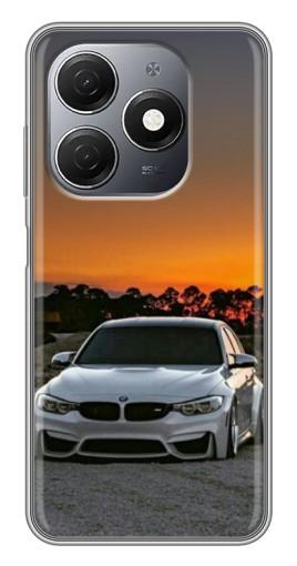 Чехол с картинкой "BMW белая" для TECNO Spark 20