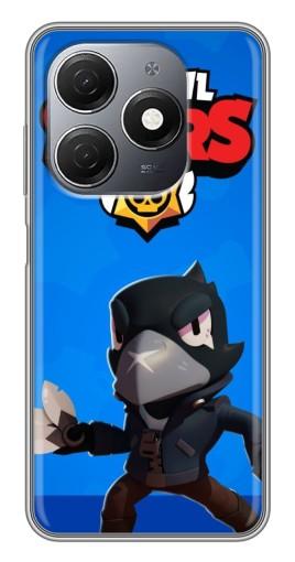 Чехол с принтом "Боевой Crow" для TECNO Spark 20