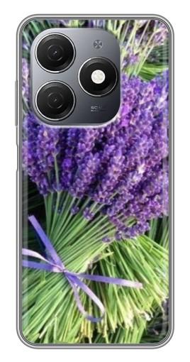 Силиконовый чехол с изображением "Букет лаванды" для TECNO Spark 20