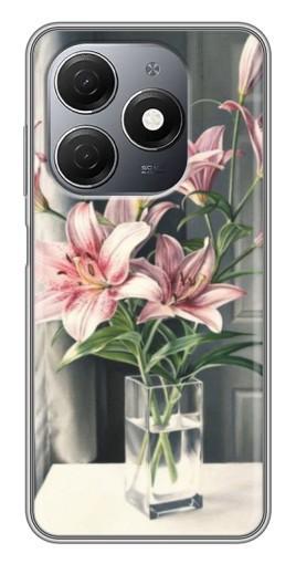 Чехол с печатью "Букет лилии" для TECNO Spark 20