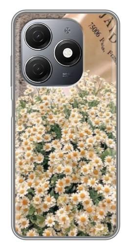 Чехол с принтом "Букет ромашек" для TECNO Spark 20
