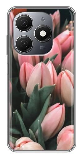Чехол с принтом "Букет тюльпанов" для TECNO Spark 20