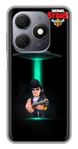 Чехол с печатью "Bull инопланетянин" для TECNO Spark 20
