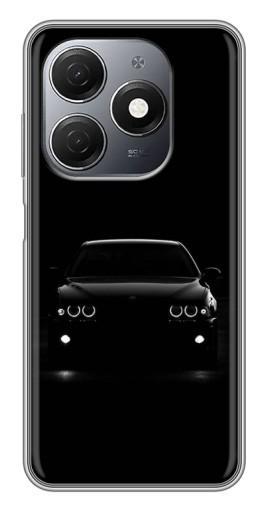 Силиконовый чехол с изображением "Черный бумер" для TECNO Spark 20