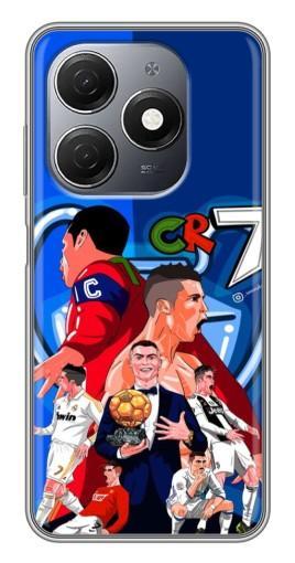 Чехол с печатью "CR7" для TECNO Spark 20