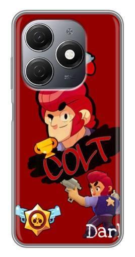 Чехол с печатью "Dark Colt" для TECNO Spark 20