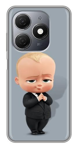 Чехол с печатью "Деловой ребенок" для TECNO Spark 20