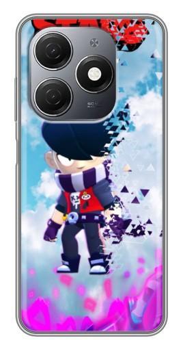 Силиконовый чехол с изображением "Демо версия" для TECNO Spark 20