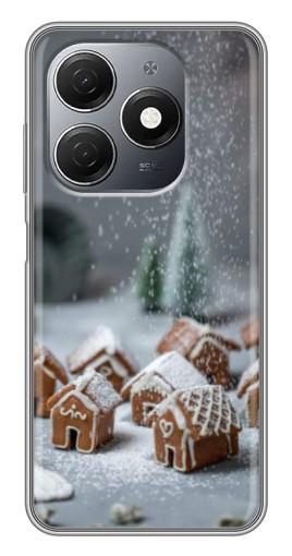 Чехол с картинкой "Домики из пряников" для TECNO Spark 20