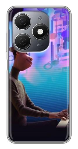 Силиконовый чехол с изображением "Джейми Фокс" для TECNO Spark 20