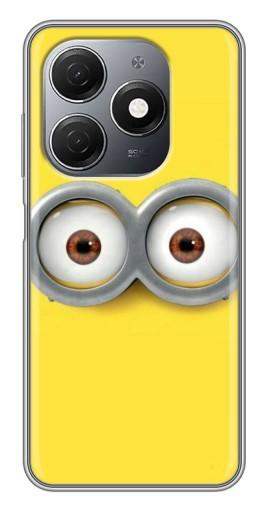 Чехол с печатью "Глаза Боба миньона" для TECNO Spark 20