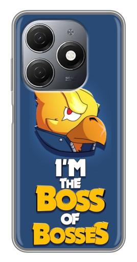 Силиконовый чехол с изображением "Gold Boss" для TECNO Spark 20