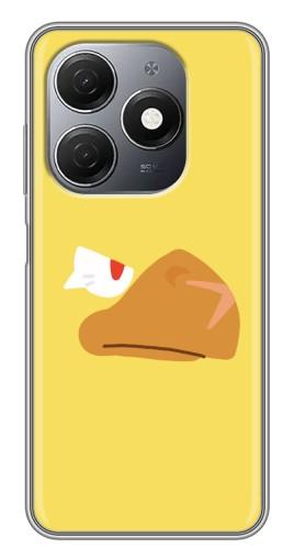 Силиконовый чехол с изображением "Gold Crow" для TECNO Spark 20