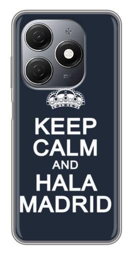 Чехол с картинкой "Hala Madrid" для TECNO Spark 20