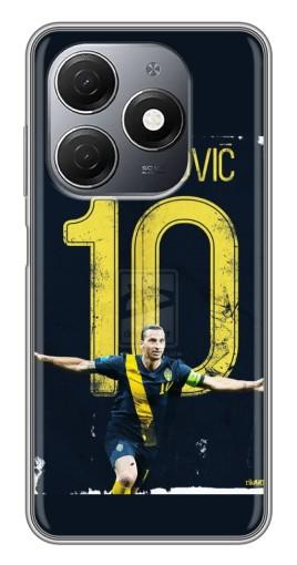 Чехол с принтом "Ибрагимович 10" для TECNO Spark 20