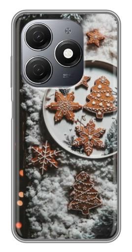 Силиконовый чехол с изображением "Имбирные пряники" для TECNO Spark 20
