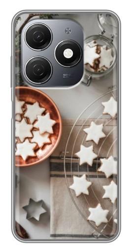 Силиконовый чехол с изображением "Имбирные звездочки" для TECNO Spark 20