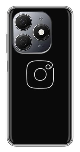 Чехол с принтом "Инстаграм" для TECNO Spark 20