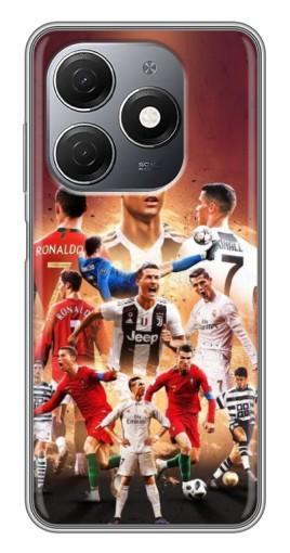 Чехол с картинкой "Карьера Криштану" для TECNO Spark 20