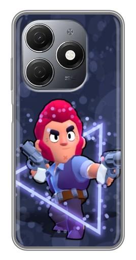 Силиконовый чехол с изображением "Кольт Бравл" для TECNO Spark 20