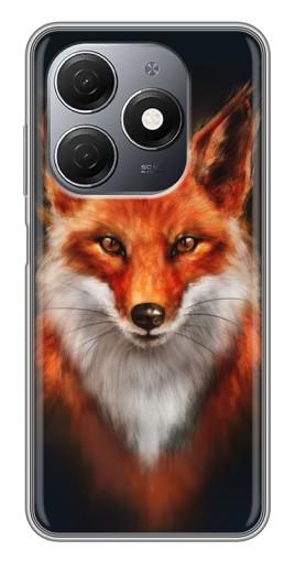 Чехол с картинкой "Красивая лиса" для TECNO Spark 20