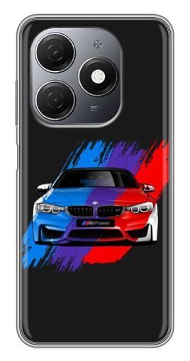 Чехол с принтом "Красочный BMW" для TECNO Spark 20
