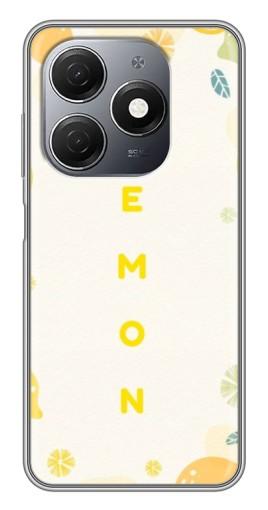 Чехол с картинкой "Lemon" для TECNO Spark 20