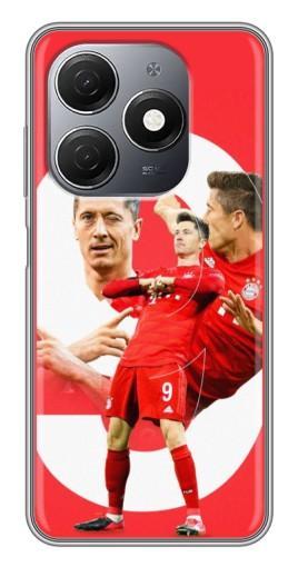 Силиконовый чехол с изображением "Левандовски" для TECNO Spark 20